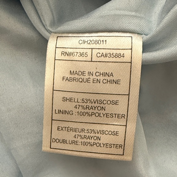 3/$10 cupcakes & cashmere Off The Shoulder Floral Dress in Light Blue and Pink - Picture 4 of 8